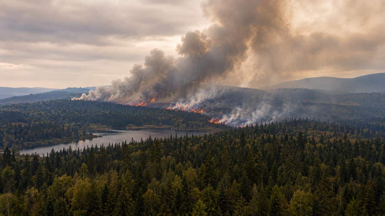Trump’s Promised Wildfire Response Is Separate From Canada’s New 50% Tariffs