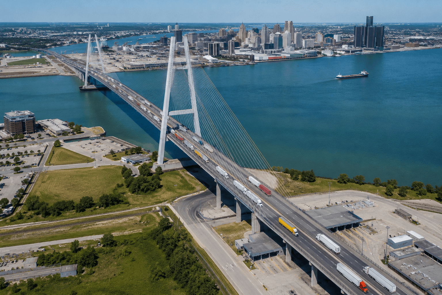 How a new bridge could reshape trade between Canada and the US