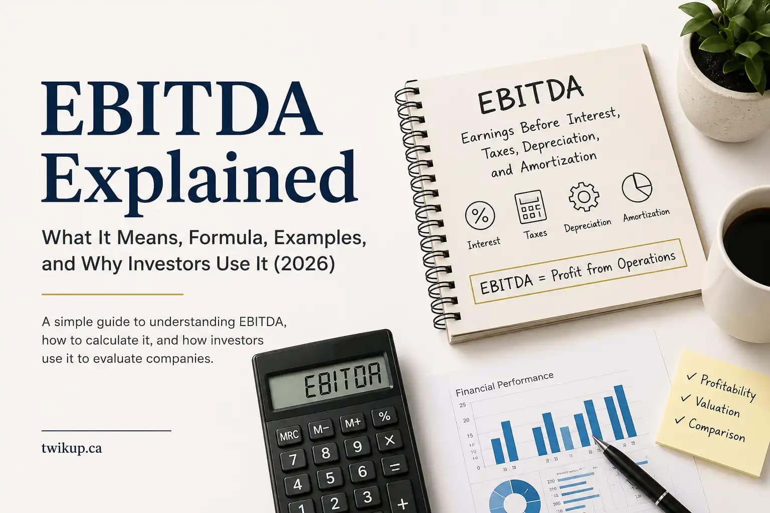 EBITDA Explained: What It Means, Formula, Examples, and Why Investors Use It (2026)