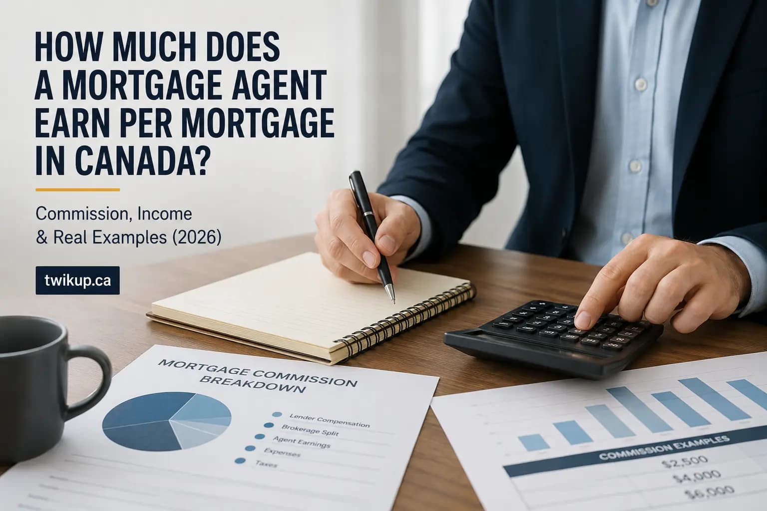 How Much Does a Mortgage Agent Earn Per Mortgage in Canada? Commission, Income & Real Examples (2026)