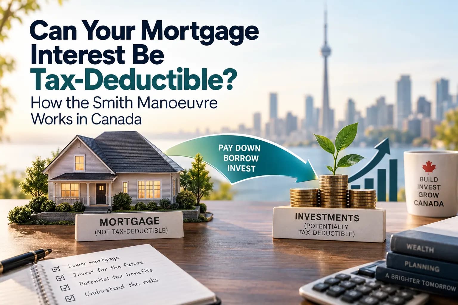 Can Your Mortgage Interest Be Tax-Deductible? How the Smith Manoeuvre Works in Canada