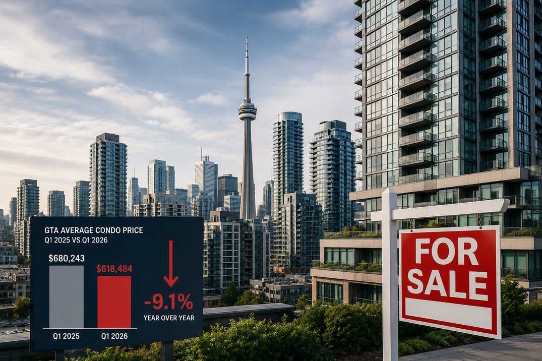 Toronto Condo Prices Are Down — Is 2026 Finally a Good Time to Buy a Condo?