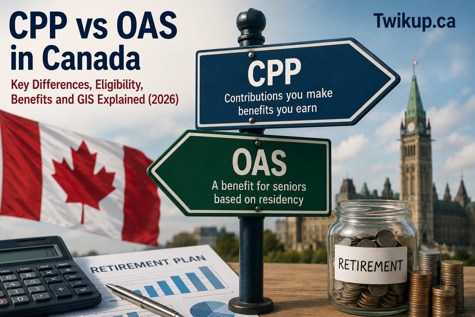 CPP and OAS Explained: Complete Guide to Canada's Retirement Benefits in 2026