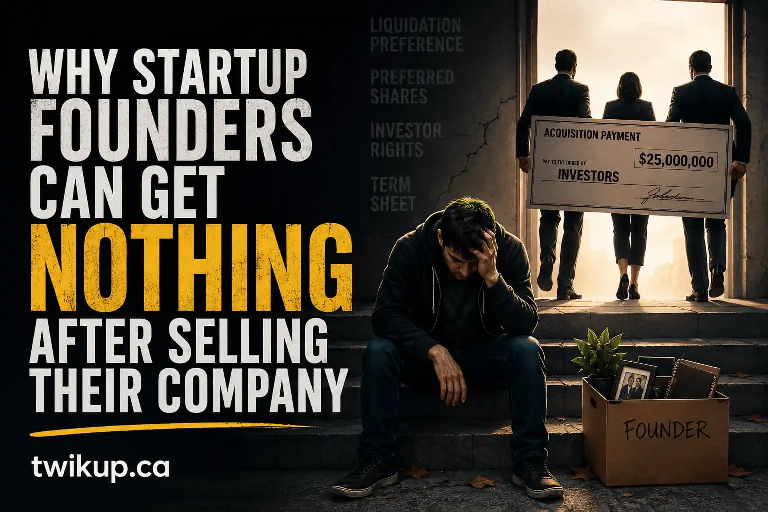 Why Startup Founders Can Get Nothing After Selling Their Company