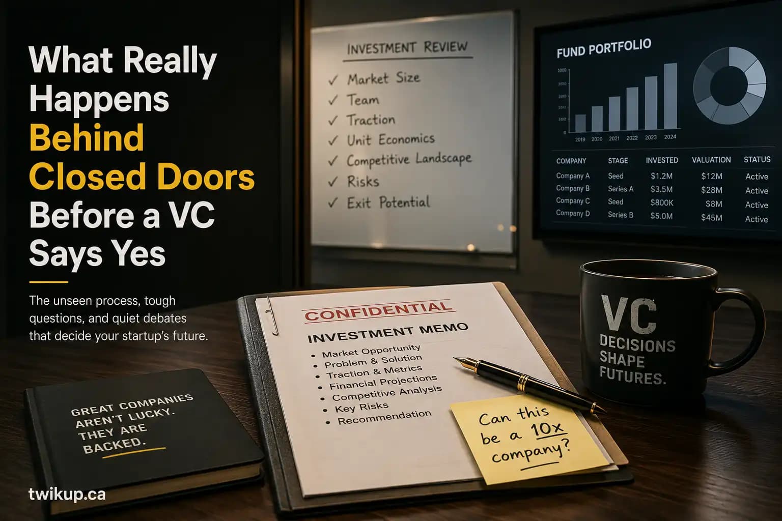 What Really Happens Behind Closed Doors Before a VC Says Yes